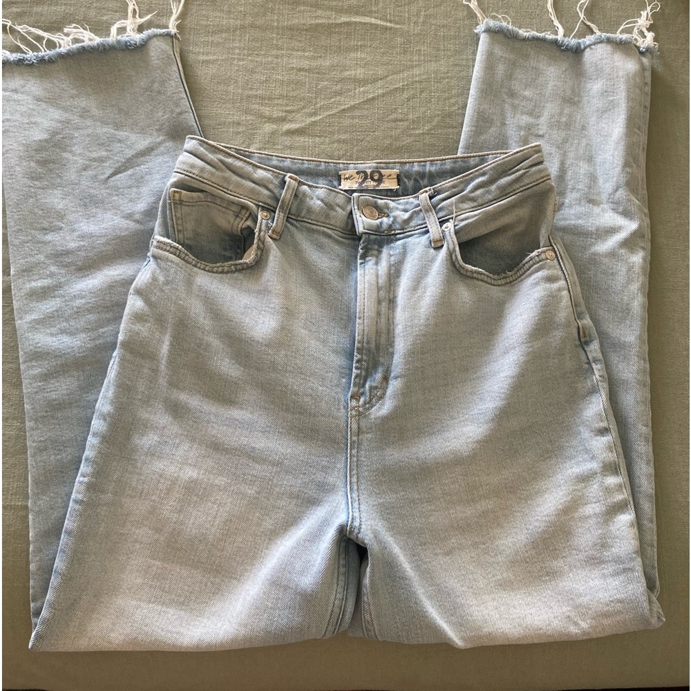 Free People Light Wash Jeans